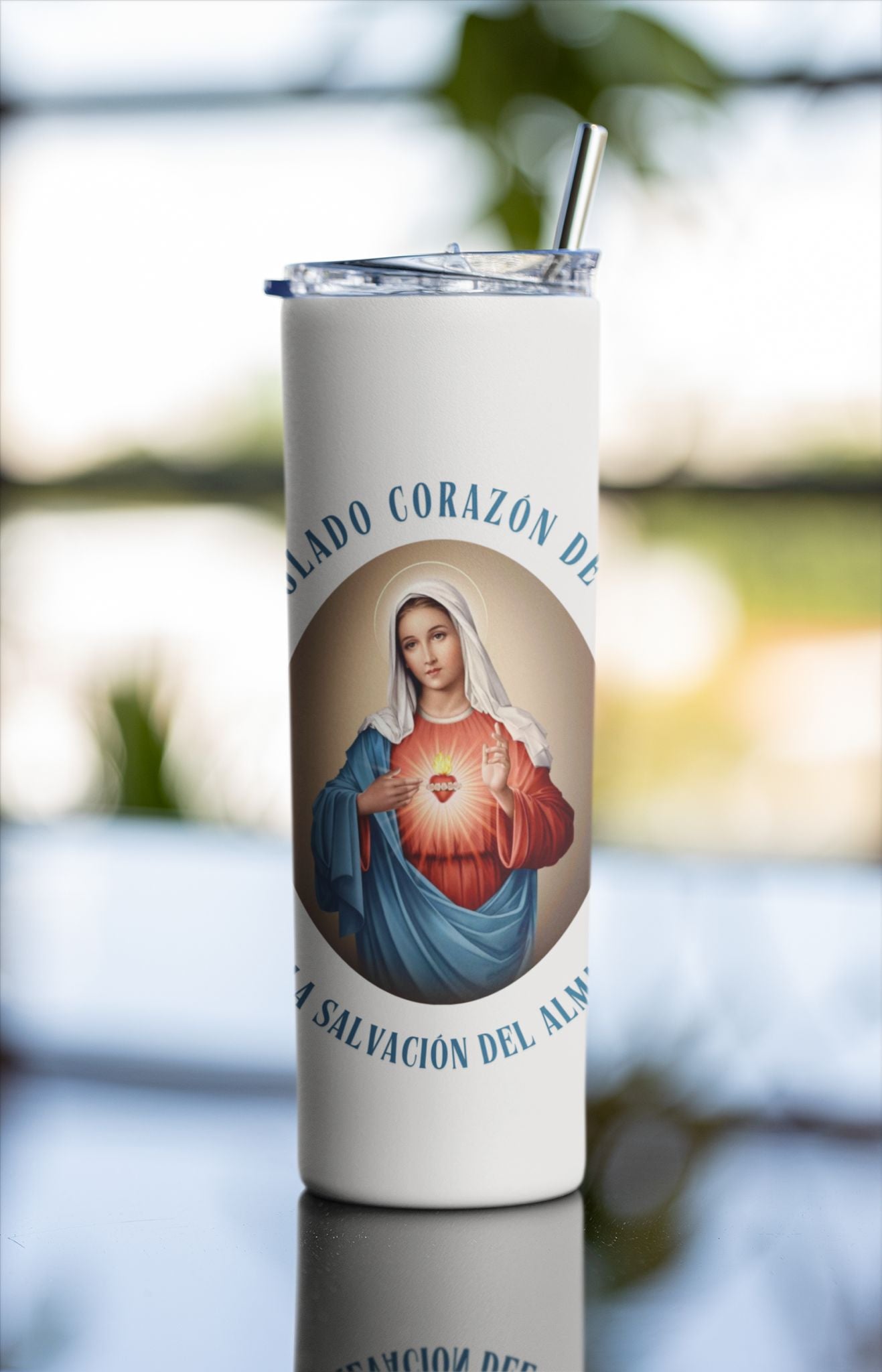 Inmaculado Corazón de María Insulated 20oz Stainless Steel Tumbler
