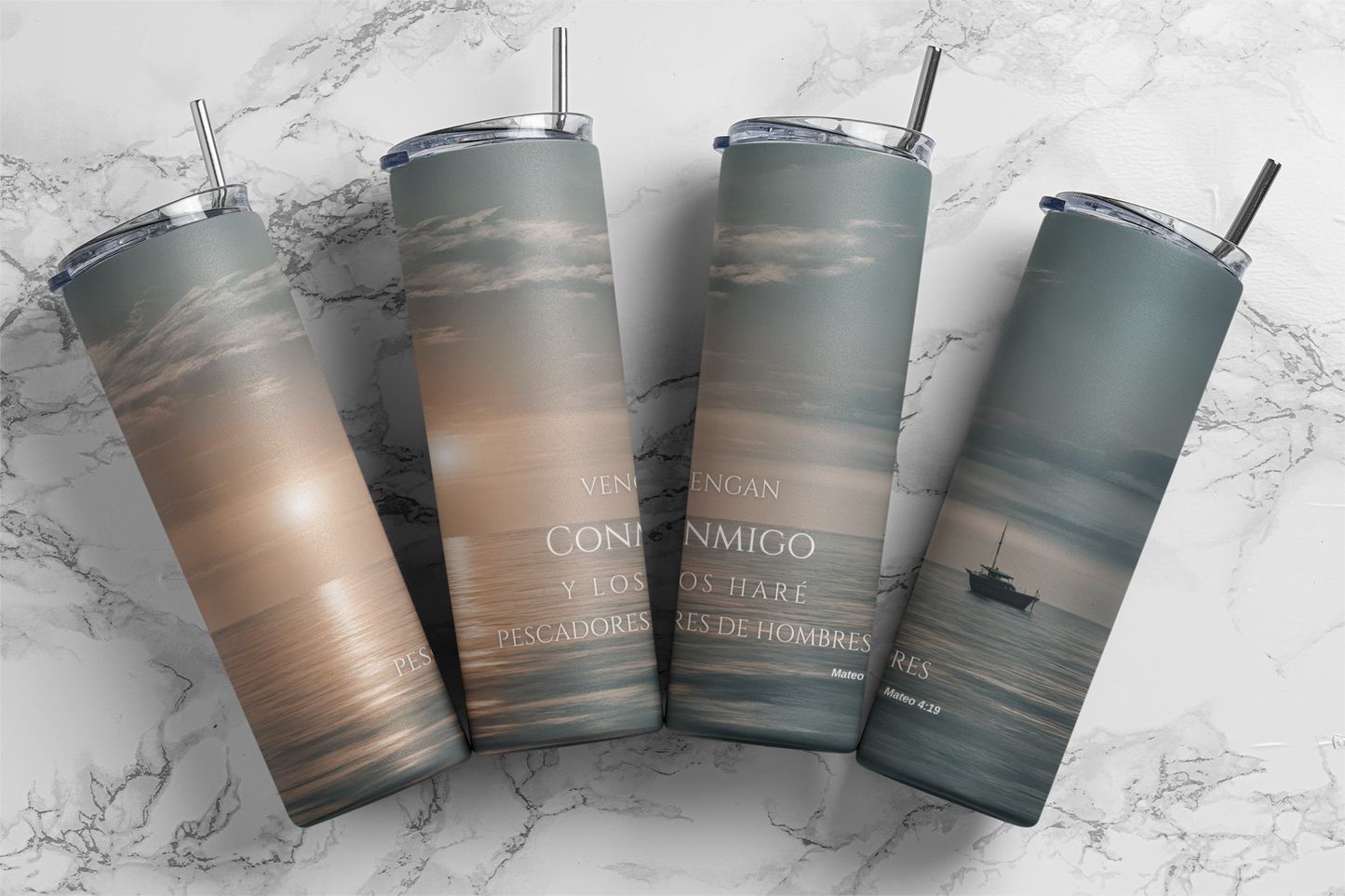 Mateo 4:19 Vengan Conmigo y Yo los Haré Pescadores de Hombres.