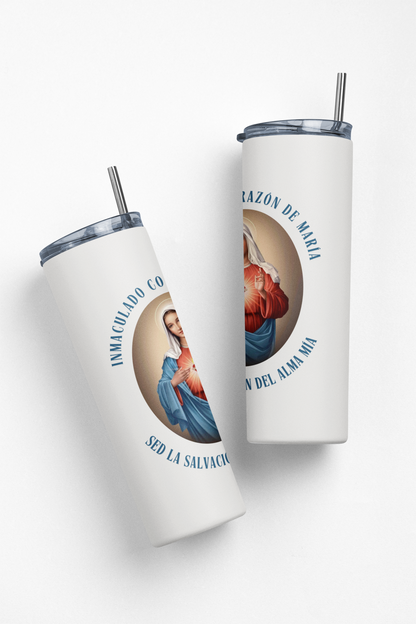 Inmaculado Corazón de María Insulated 20oz Stainless Steel Tumbler