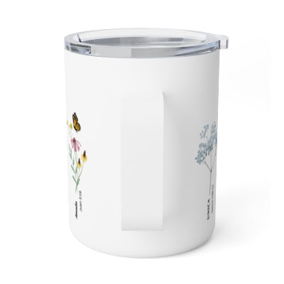 Dios dice que eres Insulated Stainless Steel 12oz Travel Mug