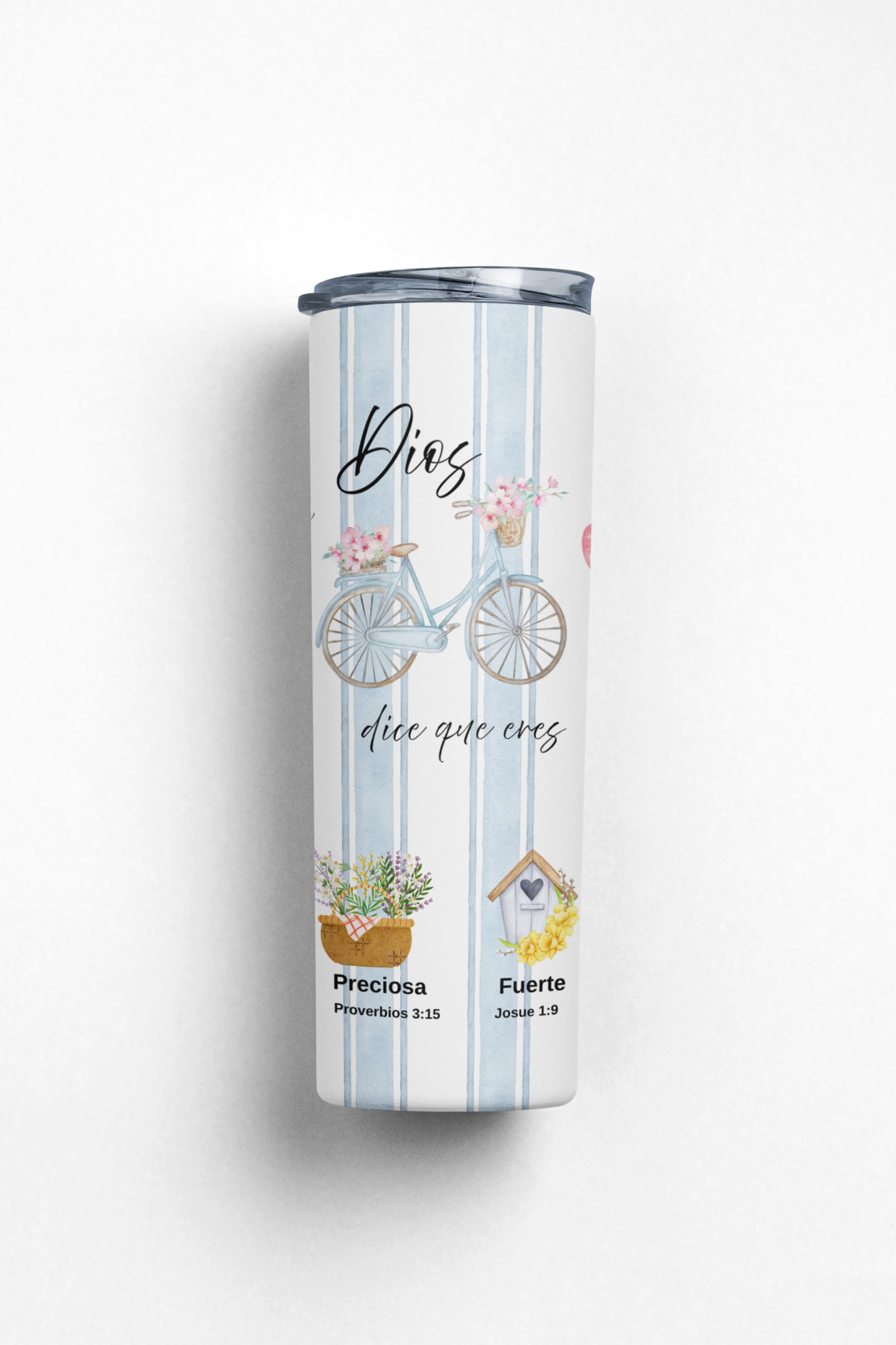 Bicycle Stainless Steel Insulated 20oz Skinny Tumbler
