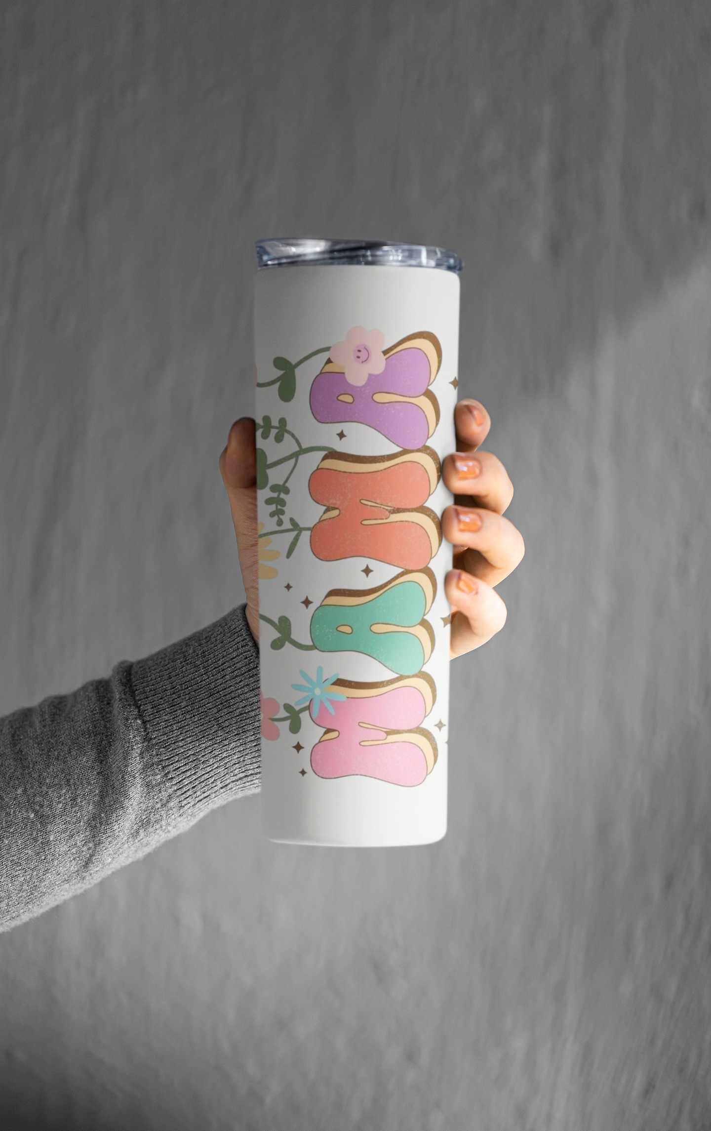 Mamá Insulated Stainless Steel 20oz Skinny Tumbler