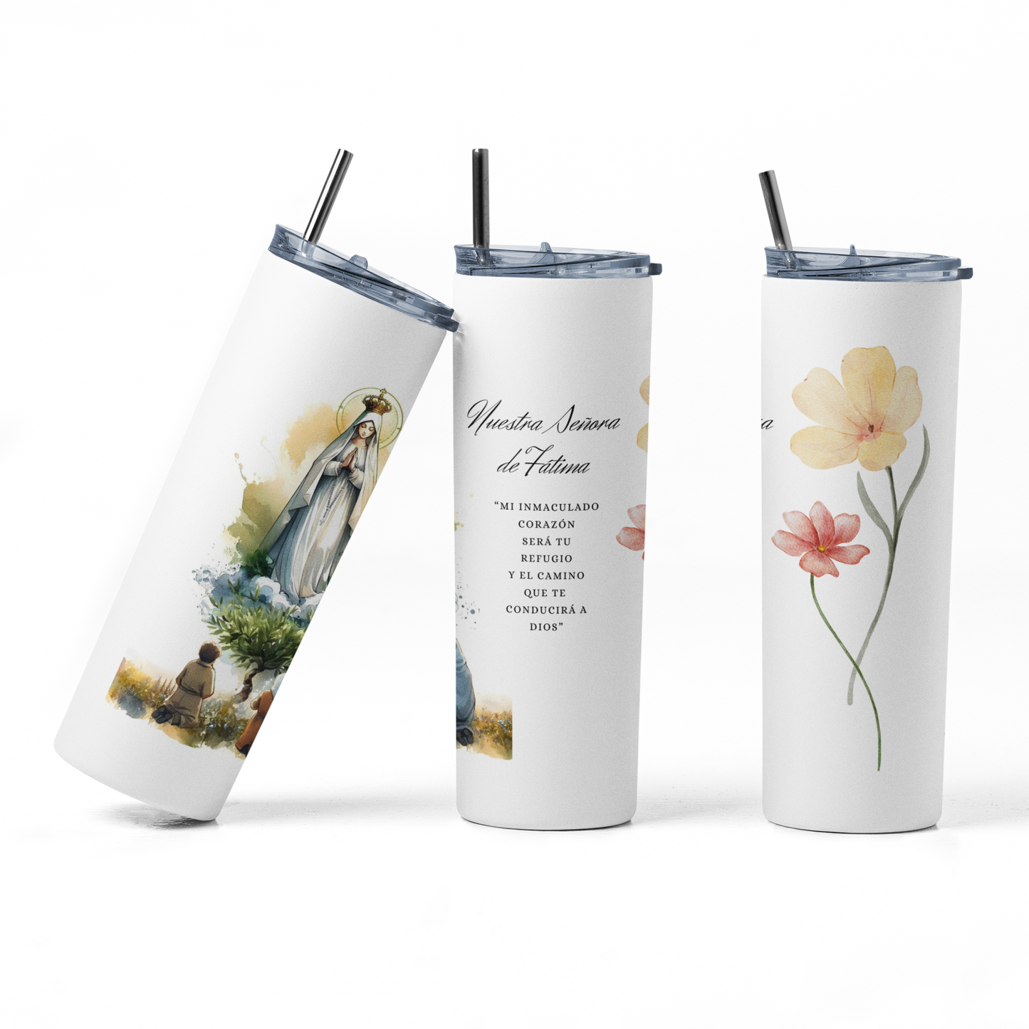 Nuestra Señora de Fátima Tumbler
