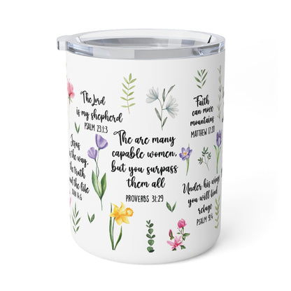 Best Seller Bible Verses Insulated 12oz Stainless Steel Travel Mug