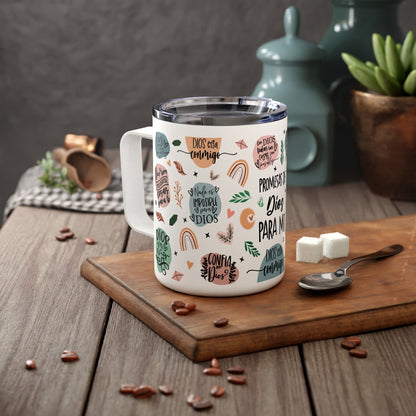 Promesas de Dios Insulated Stainless Steel 12oz Travel Mug