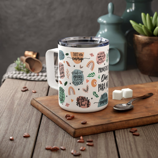 Promesas de Dios Insulated Stainless Steel 12oz Travel Mug