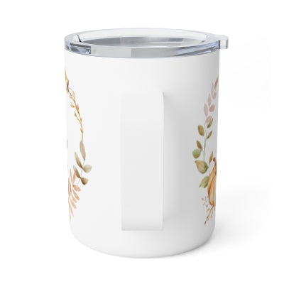 He is Faithful in Every Season Fall Edition Stainless Steel Insulated 12oz Travel Mug