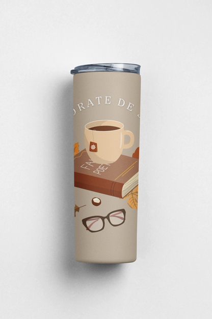 Enamórate de Jesús Stainless Steel Insulated 20oz Skinny Tumbler