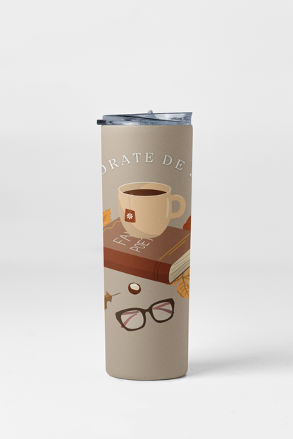 Enamórate de Jesús Stainless Steel Insulated 20oz Skinny Tumbler